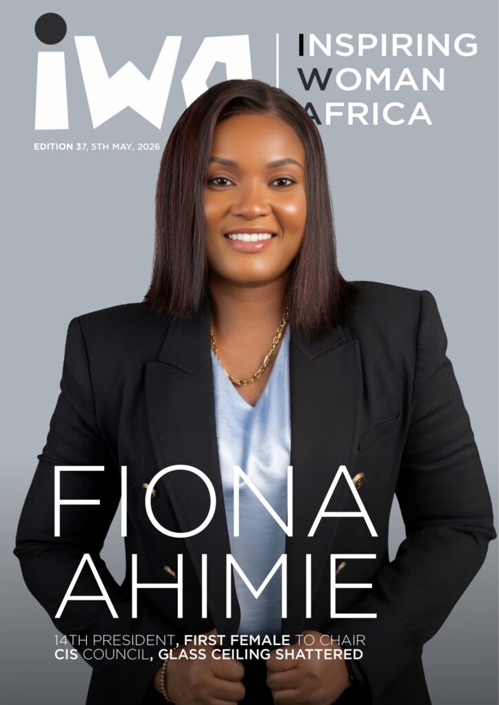 FIONA AHIMIE; 14th President, First Female to Chair CIS Council, Glass Ceiling Shattered