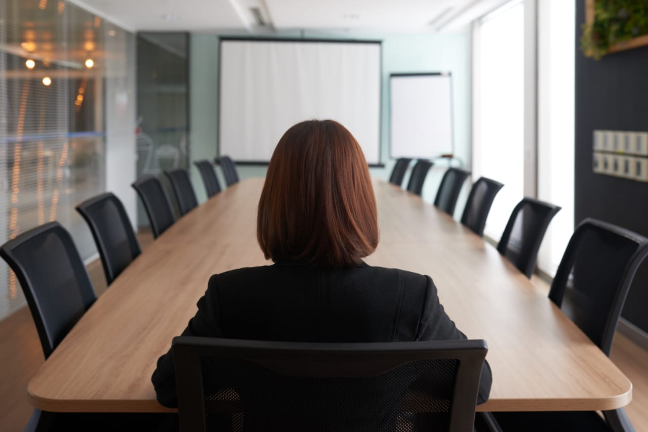 THE PRIVILEGE OF BEING THE ONLY WOMAN IN THE ROOM 
